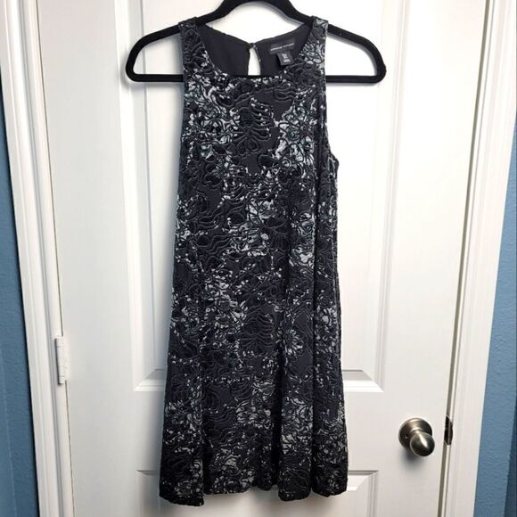 ADRIENNE VITTADINI  Black Velvet Dress - Picture 1 of 6